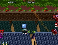 une photo d'Ã©cran de Pistol Daimyo No Bouken sur Arcade
